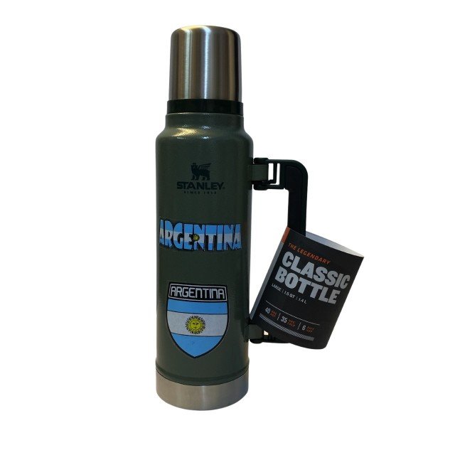 Termo para mate Stanley de 1,4 Litros COLOR VERDE Personalizado Vinilo Argentina Termo para mate Stanley de 1,4 Litros COLOR VERDE Personalizado Vinilo Argentina