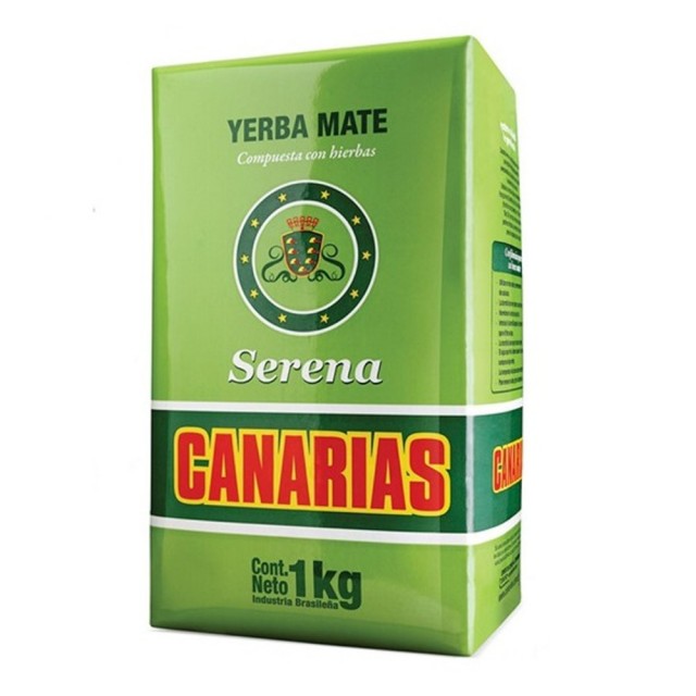 Yerba Mate Canarias Serena de Hierbas 1 Kilo de Uruguay y Brasil