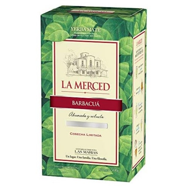 Yerba Mate La Merced Barbacuá 500 Gramos Yerba Mate La Merced Barbacuá 500 Gramos