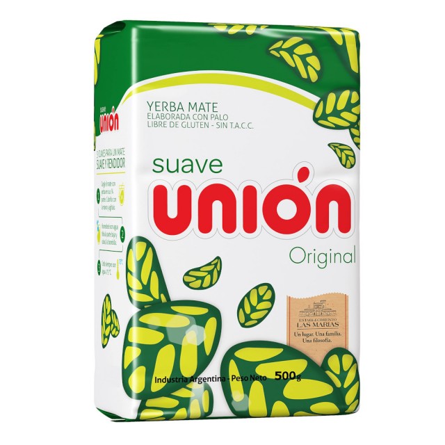 Yerba Mate Unión Suave 500 Gramos