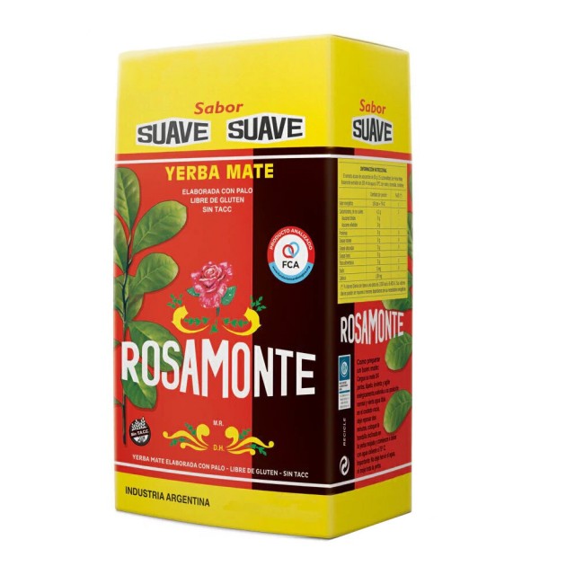 Yerba Rosamonte 500gr SUAVE