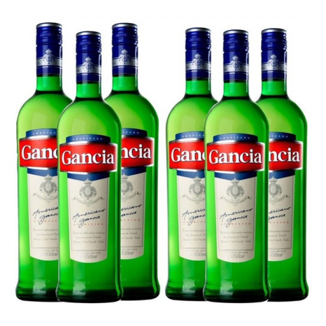 Gancia Americano Aperitivo Argentino 950 ML - CAJA 6 UNIDADES