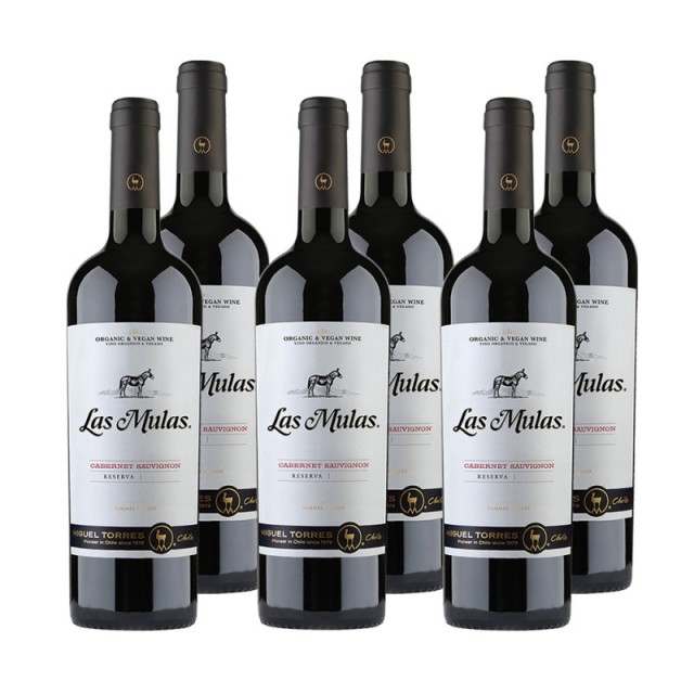 Las Mulas Reserva Cabernet Sauvignon Chile Caja 6 Botellas