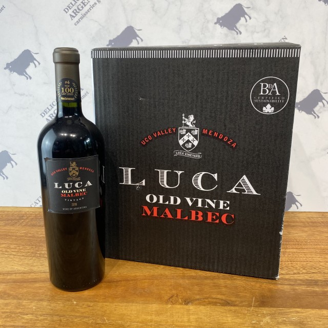 Luca Old Vine Malbec Vintage Laura Catena Caja de 6 Botellas