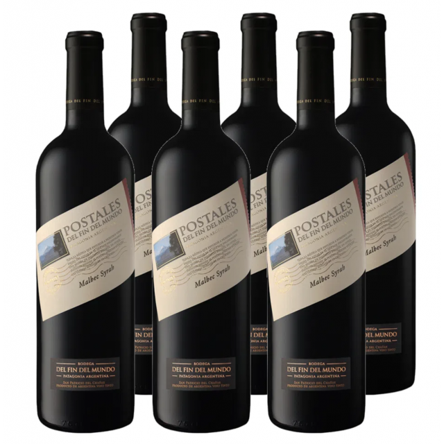 Postales del Fin del Mundo Cabernet Sauvignon Malbec Oferta Caja 6 Botellas