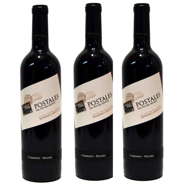 Postales del Fin del Mundo Cabernet Sauvignon Malbec Oferta Pack 3 Botellas Postales del Fin del Mundo Cabernet Sauvignon Malbec Oferta Pack 3 Botellas