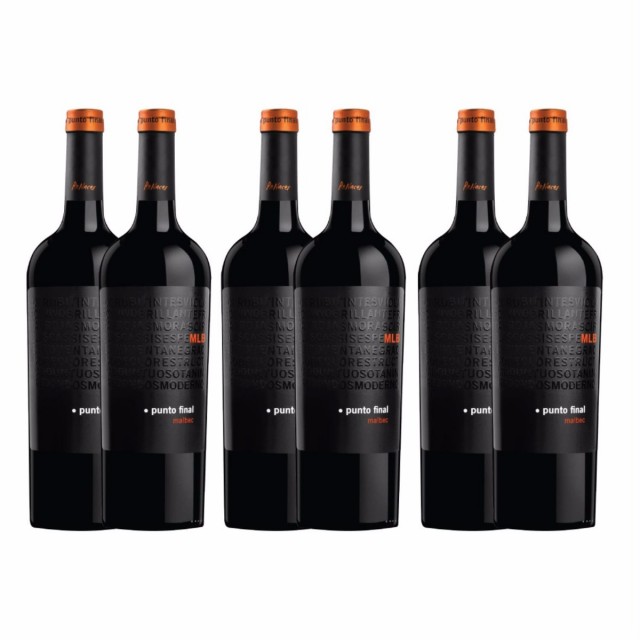 Punto Final Malbec Clásico Caja de 6 Botellas