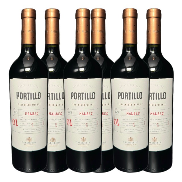Salentein Portillo Malbec Caja 6 Botellas