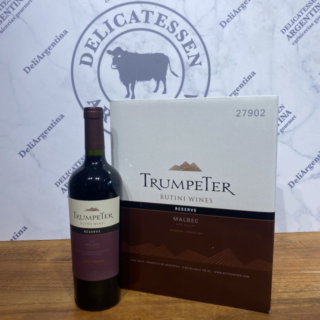 Trumpeter Reserva Malbec de Rutini Wines Caja de 6 Botellas